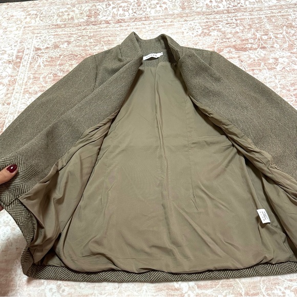 Woolen Herringbone Blazer Jacket - Picture 10 of 12